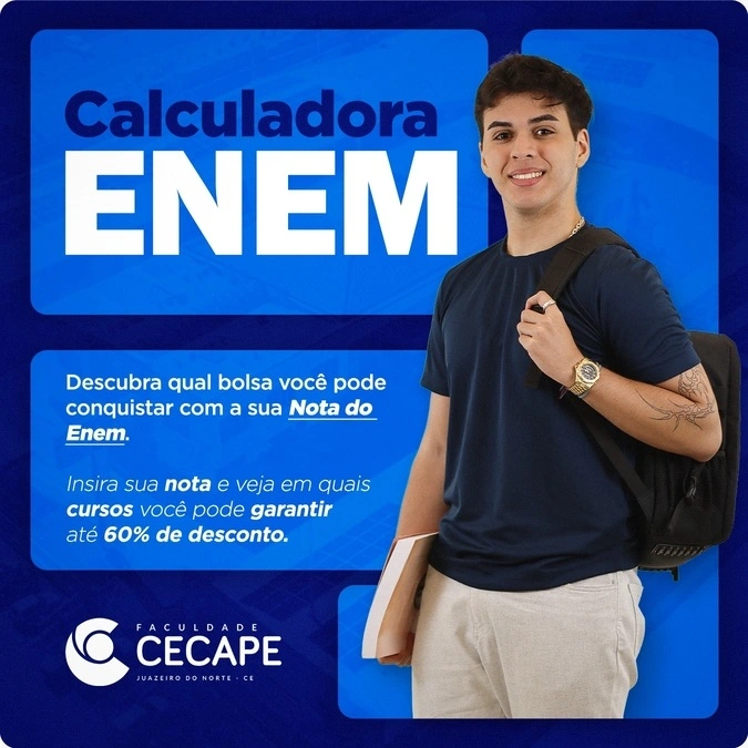 Calculadora Enem para simulação de bolsa